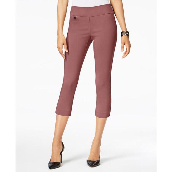 Alfani Pants - Alfani Womens Tummy Control Pull On Capri Pants Size 16